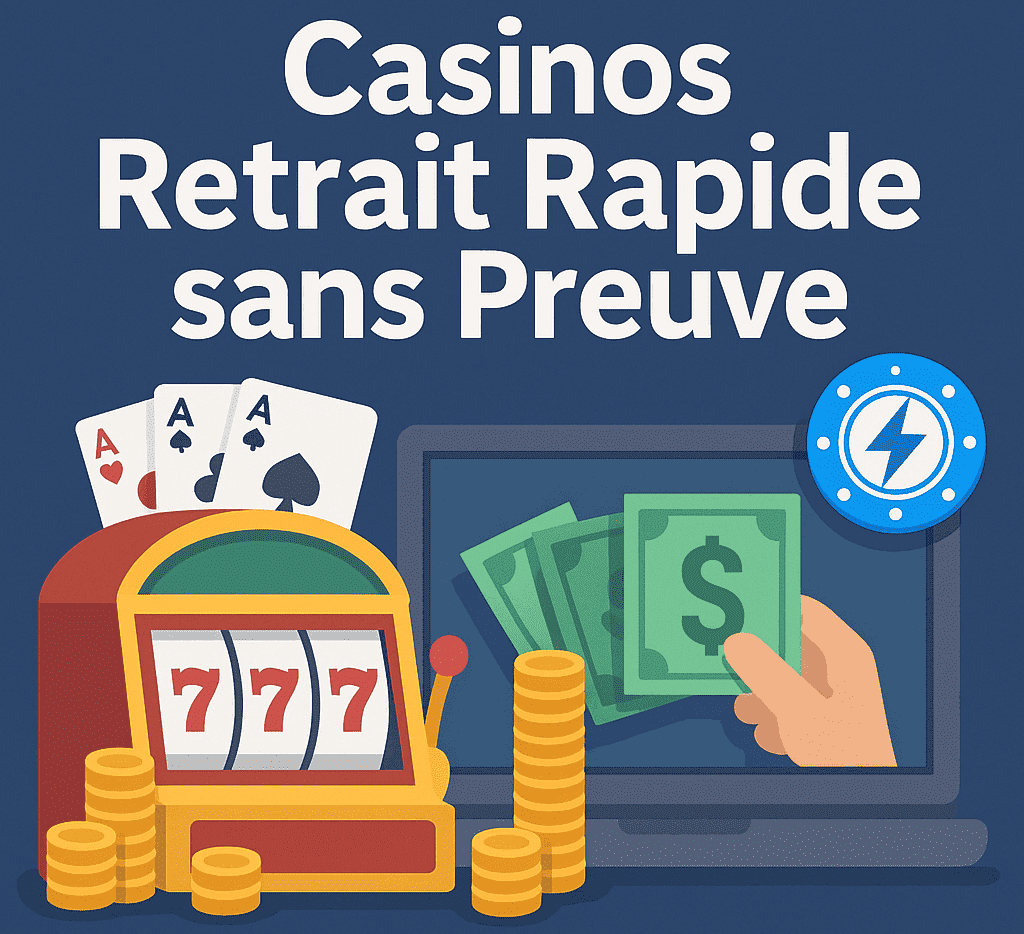 Casino Retrait Rapide sans Preuve Fiables casinos en ligne avec retrait rapide sans preuve pour les joueurs français